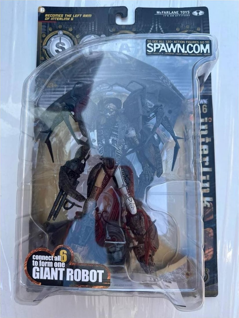 Spawn Series 18 Interlink 6 Giant Robot Limited Edition Mint New Action Figure 7 Inch (1 of 9)