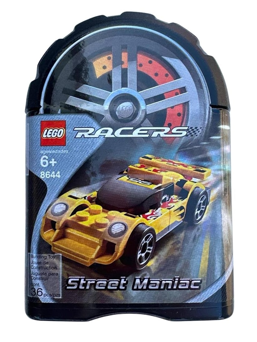 Lego Racers Street Maniac 8644 2005 Garage Model Item 4260139 Collectible: Lego Racers Street Maniac 8644 2005 Garage Model Item 4260139 is a sought after collectible that merges dynamic design with a thrilling racing experience. This set from the iconic Lego Racers line fea