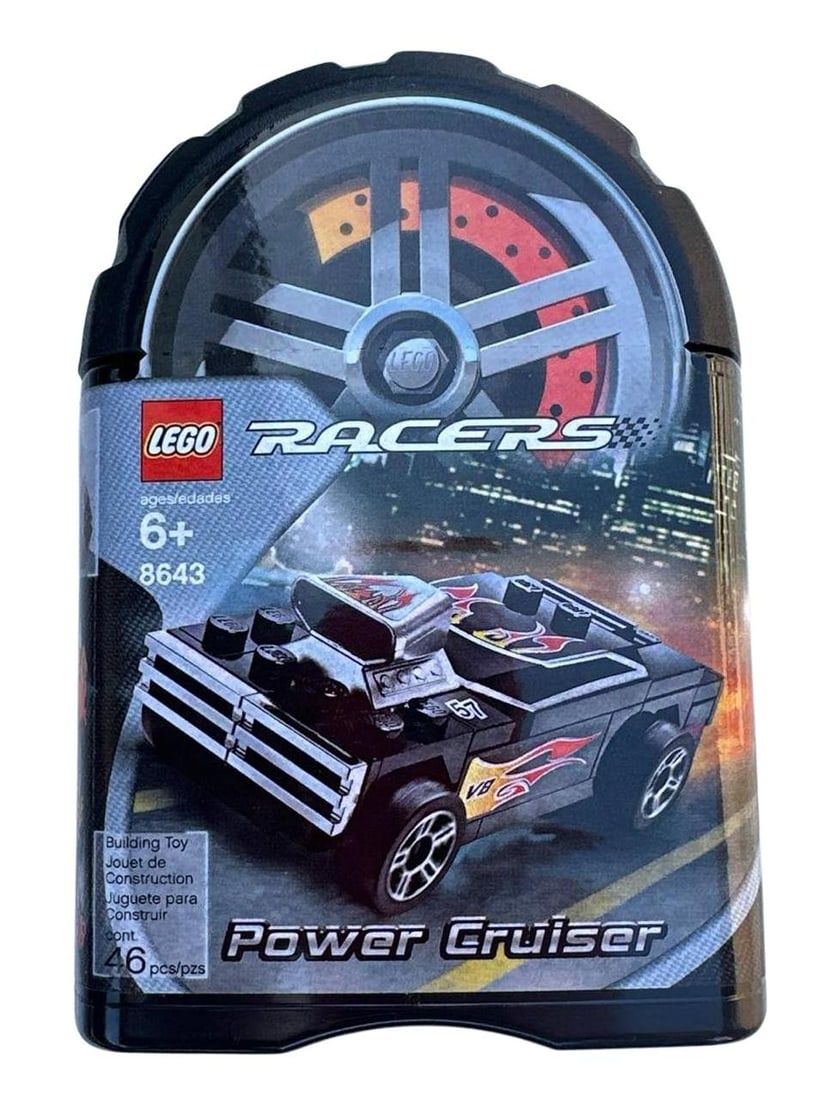 Lego Racers Power Cruiser 8643 Street Maniac Garage 2005 Item 4260139 46 Pieces (1 of 9)