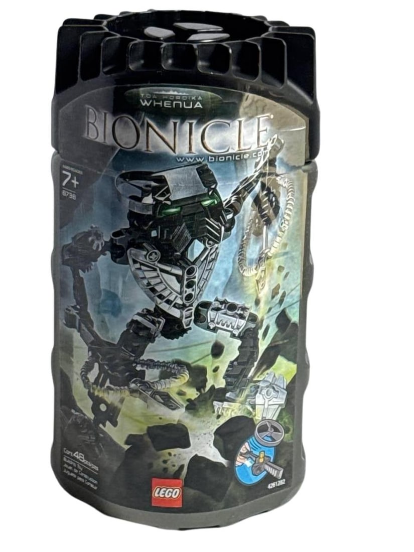 Lego Bionicle Whenua 8736 Collectible Building Toy Canister 7in (1 of 9)