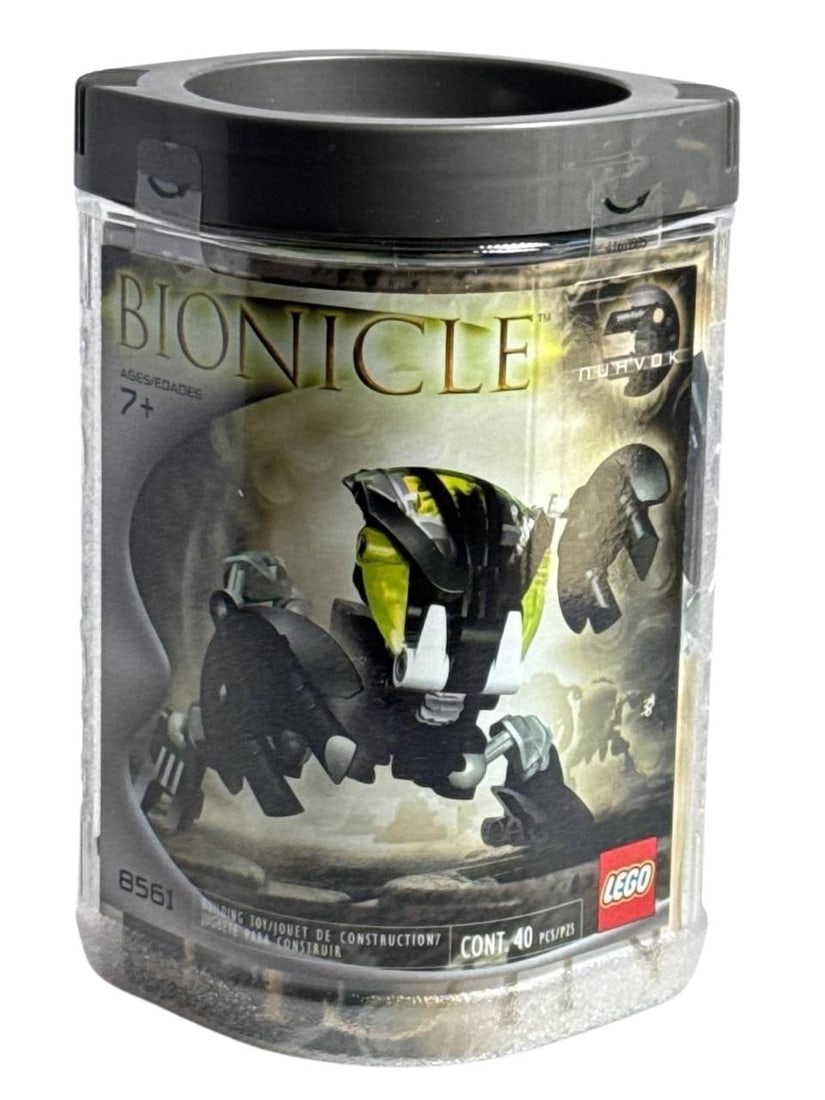 Lego Bionicle Nuhvok 8561 Collectors Building Toy 40 Pieces Ages 7 2002 Release: Bionicle Nuhvok 8561 Building Set By Lego From 2002 Is A Highly Sought After Collectible That Appeals To Both Longtime Fans And Newcomers. This Iconic Canister Release Features 40 Pieces And Is Design