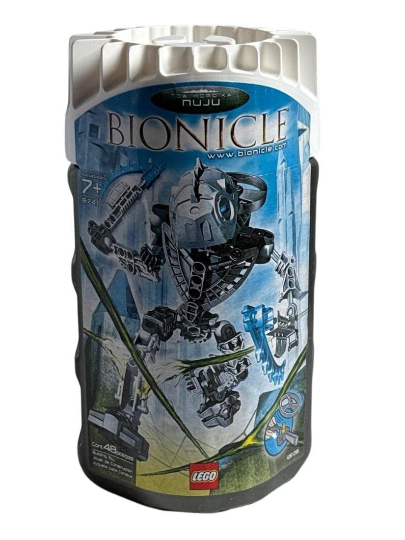 Lego Bionicle Nuju 2005 Kanoka Code K04 48 Pieces Collectible Toy 6in: Lego Bionicle Nuju 2005 collectible set with 48 pieces for fans who appreciate imaginative building, dynamic action, and nostalgic Bionicle lore. Introduced during the golden era of Bionicle releases,