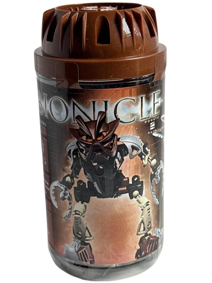 Lego Bionicle 8568 Building Toy Original Canister 44 Pieces For Ages 7 Up: Lego Bionicle 8568 Building Toy Original Canister 44 Pieces is a soughtafter collectible for fans of the iconic Bionicle universe This captivating set preserves the authentic canister packaging making