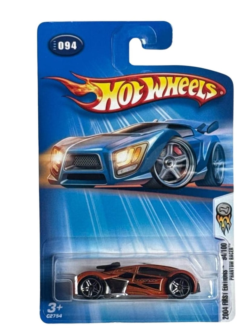 Hot Wheels 2004 First Editions Phantom Racer 94 Of 100 Diecast Collectible Car (1 of 9)