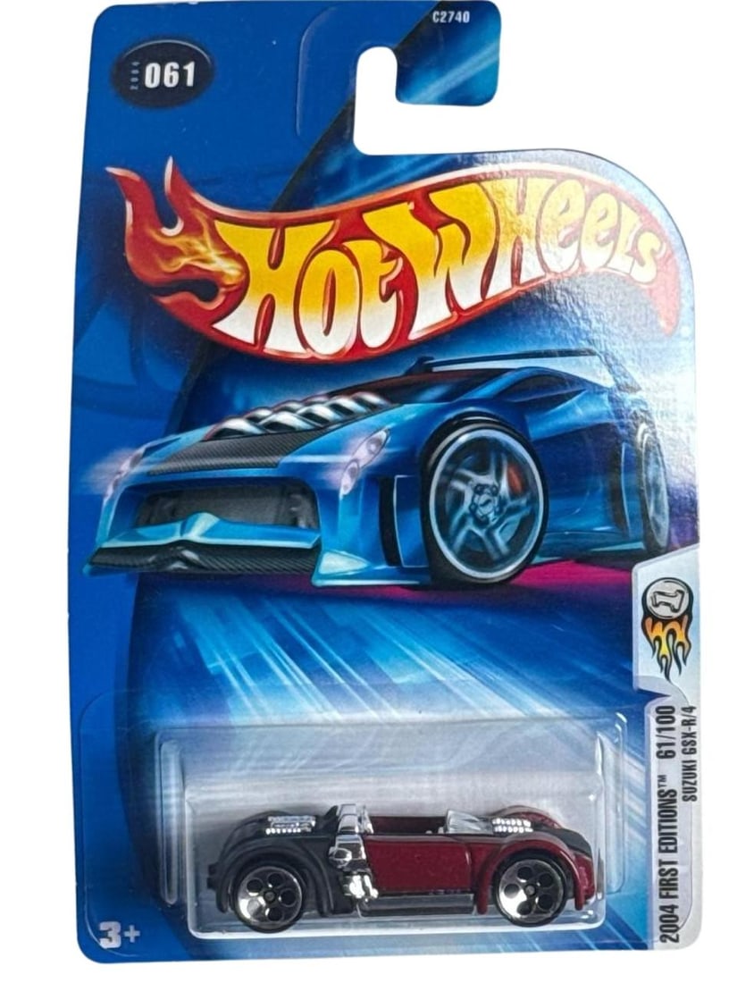 Hot Wheels 2004 First Editions 61 100 Suzuki Gsx R 4 Diecast Toy Car Collector Rare: Hot Wheels 2004 First Editions 61 100 Suzuki Gsx R 4 Diecast Toy Car is a highly sought after collectible beloved for its detailed design and connection to the legendary Suzuki GSX series This release