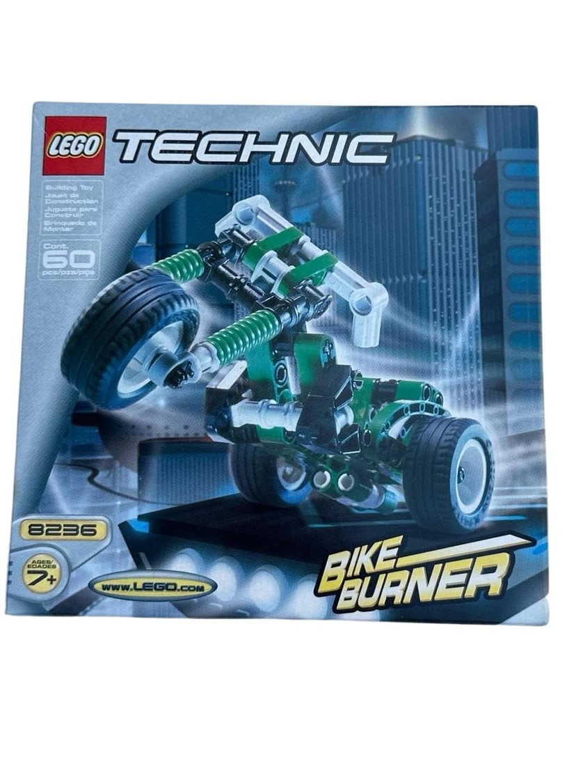 Rare Lego Technic 8226 Bike Burner Switzerland Vintage Collectible Box Set (1 of 9)