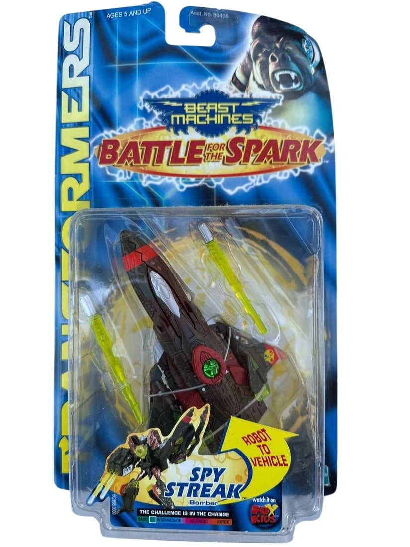 Transformers Beast Machines Spy Streak 2000 Hasbro First Edition Collectible Toy (1 of 9)
