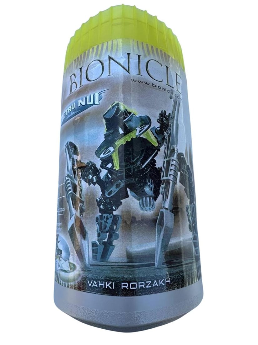 Bionicle Vahki Rorzakh Metru Nui Rare Lego 2004 Model 4217871: Rare Lego 2004 Bionicle Vahki Rorzakh Metru Nui collectible figure in its original canister is a musthave for dedicated Lego enthusiasts searching for iconic mid2000s sets. This authentic release draw