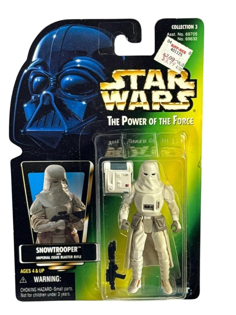 Star Wars Snowtrooper The Power Of The Force Kenner 1997 Action Figure 4In (1 of 9)