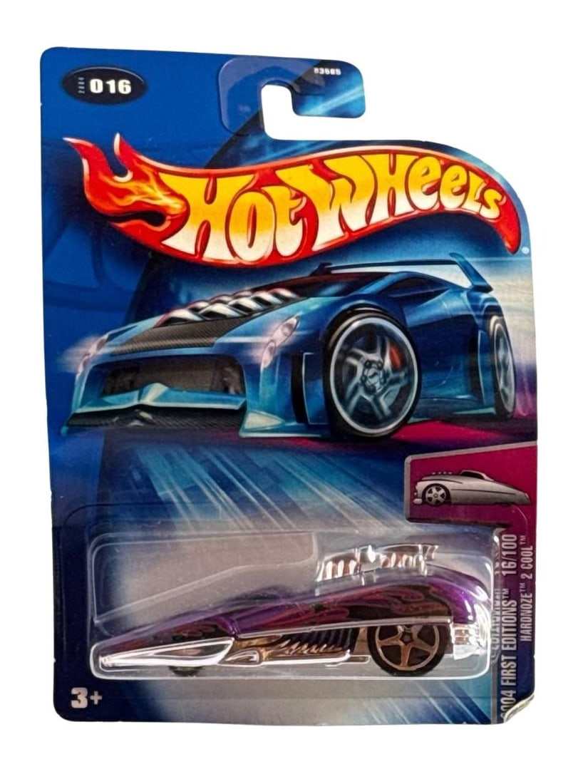 Hot Wheels 2004 First Editions Hardnoze 2 Cool Purple Diecast Car Age 3 And Up (1 of 5)
