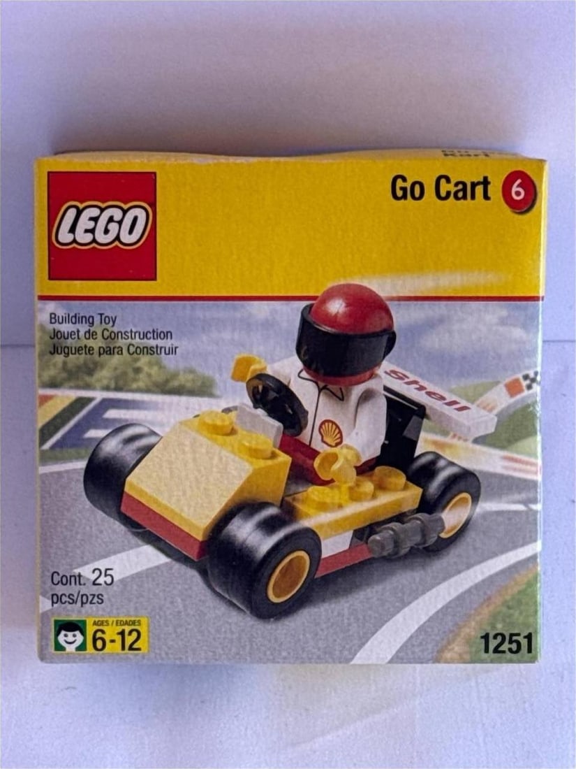 Lego Go Cart 1251 Building Toy With 25 Pieces For Ages 6 To 12 (1 of 9)
