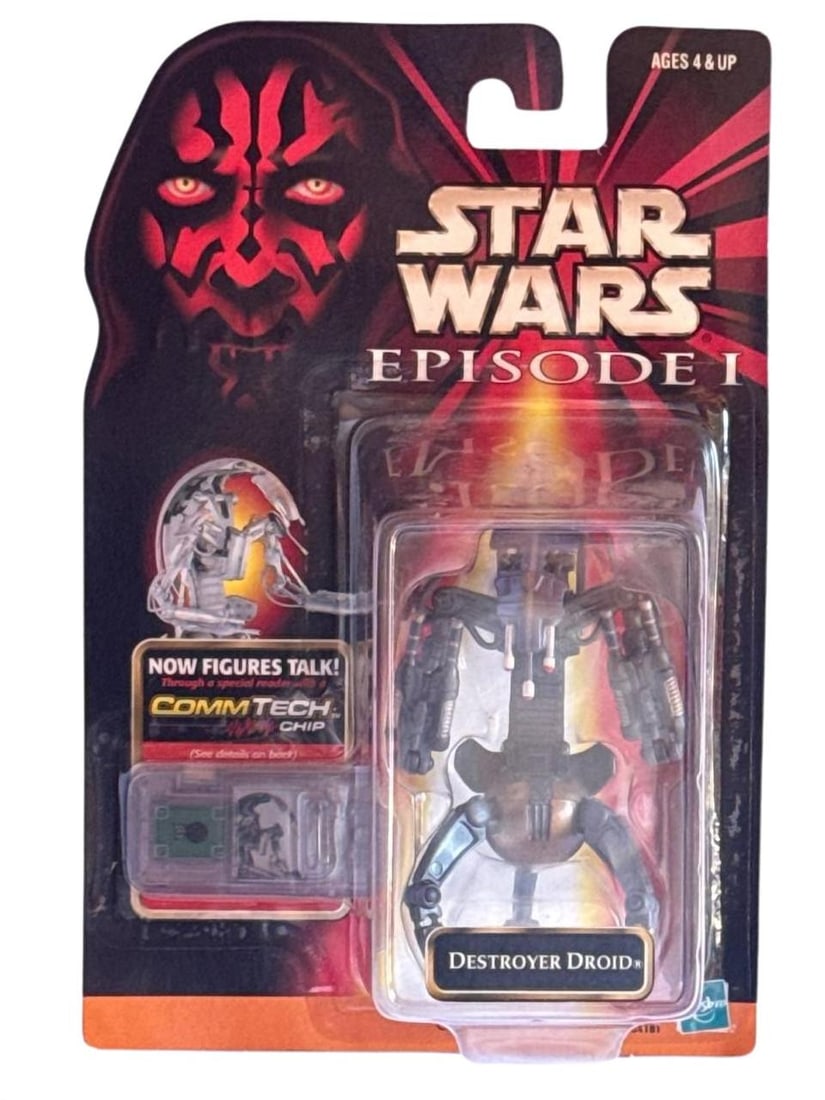 Star Wars Episode I Destroyer Droid Hasbro 1998 Action Figure Collectible (1 of 9)
