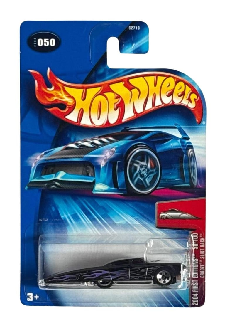Hot Wheels 2004 First Editions 50 100 Grooze Slikt Back Diecast Car New Black (1 of 5)