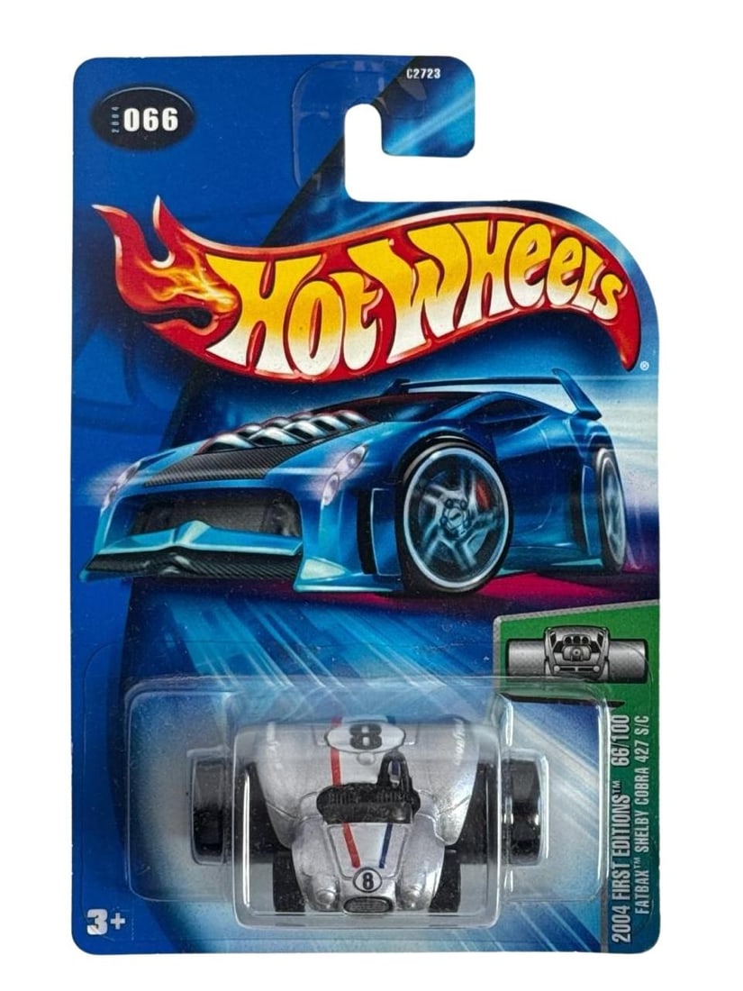 Hot Wheels 2004 First Editions Shelby Cobra 427 SC Fatbax Car 66 Of 100 (1 of 5)