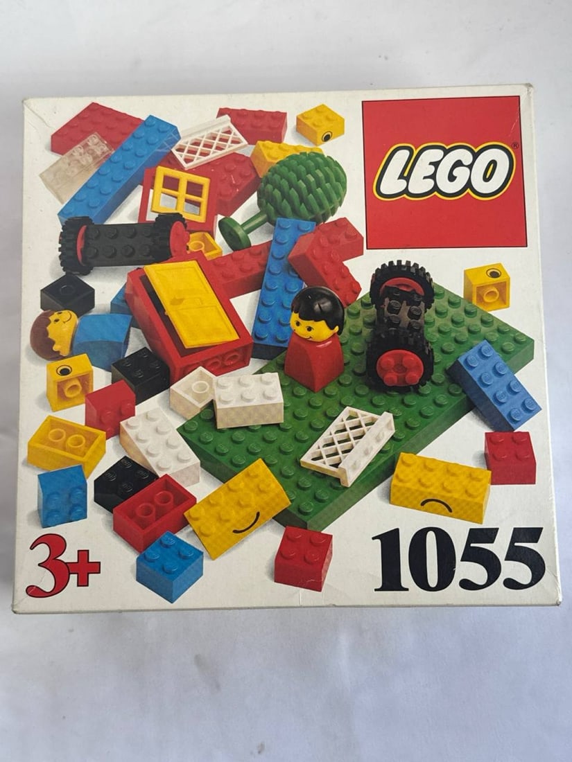 Rare Vintage Lego 1055 Basic Building System Switzerland 1989 (1 of 3)