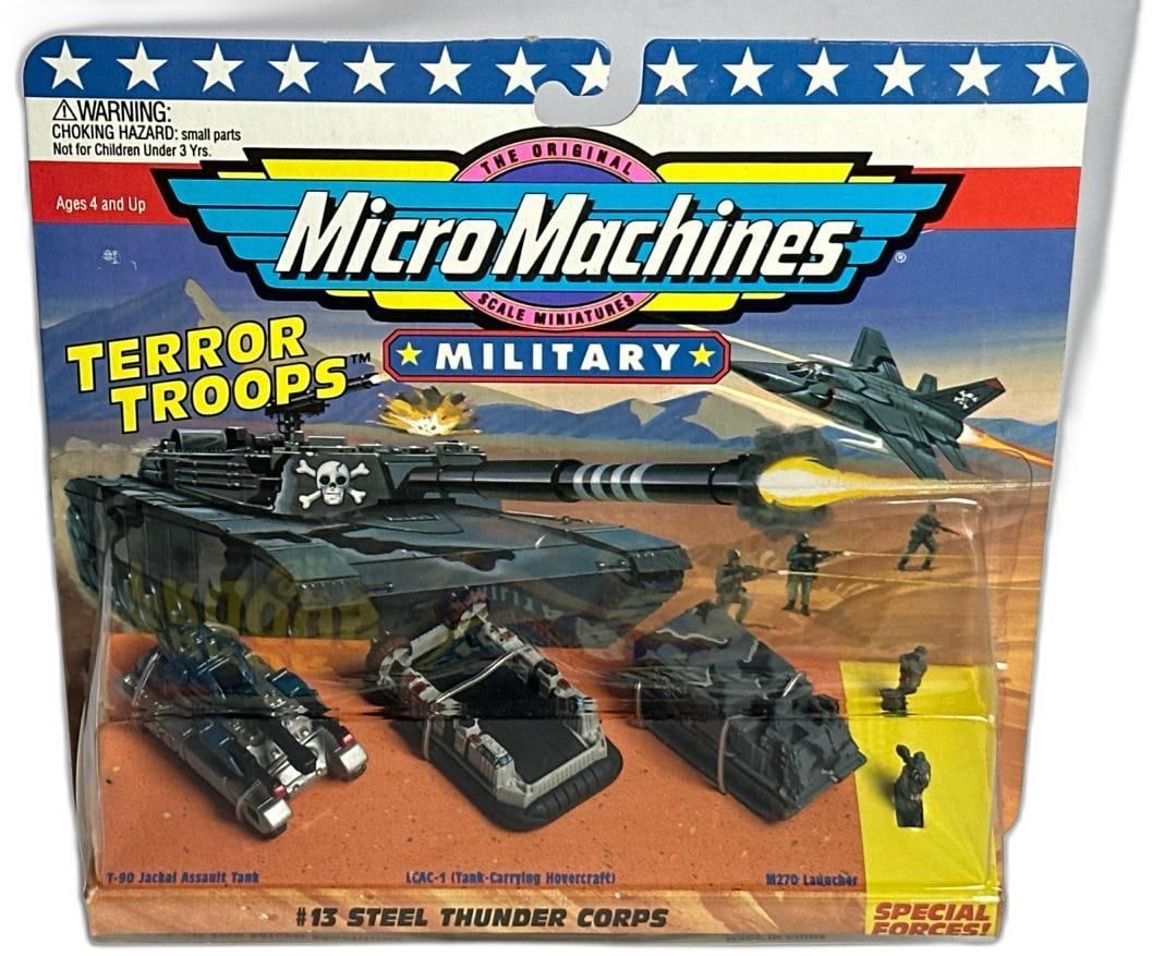 Unopened Micro Machines Military Terror Troops 13 Steel Thunder Corps Mint Condition (1 of 4)