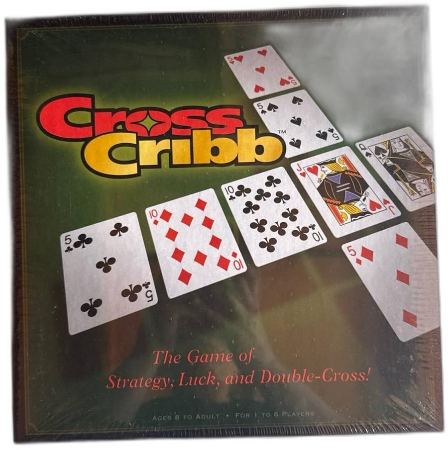 CrossCribb Cribbage Board Game Classic Strategy Cards Sealed Unopened Mint (1 of 4)