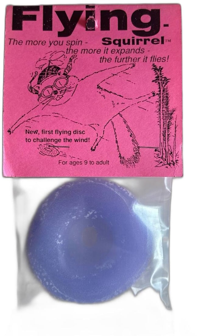 Flying Squirrel Aerogel Ultra Soft Expandable Disc Toy Unopened Ages 9 And Up (1 of 5)