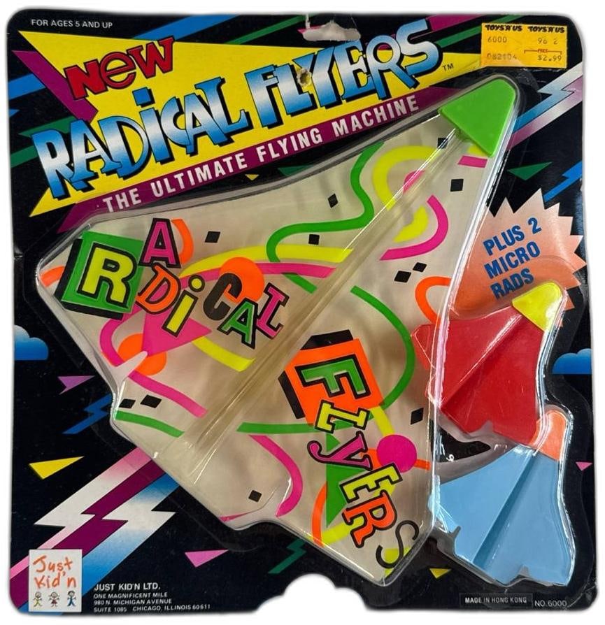 Radical Flyers Ultimate Flying Machine Just Kidn Ltd Toy Unopened 1989 (1 of 6)