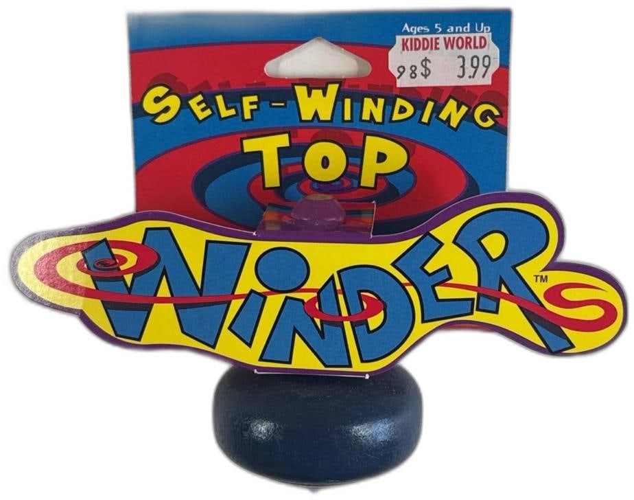 Self Winding Top Winder By Tobin Toys Product 4000 Unopened Ages 5 And Up: Self Winding Top Winder By Tobin Toys Product 4000 Unopened Ages 5 And Up is a fun spinning toy designed to engage children and nostalgic collectors alike. Featuring a simple pull-string mechanism tha
