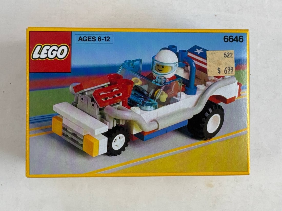 LEGO 6646 Vintage Town Jeep Racer Ages 6 12 Unopened Collectible (1 of 3)