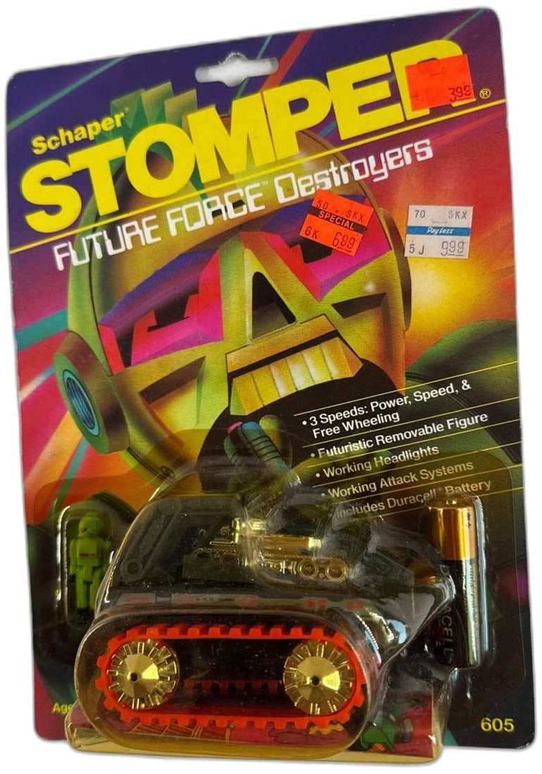 Vintage Schaper Stomper Future Force Destroyers 605 Unopened Toy (1 of 4)