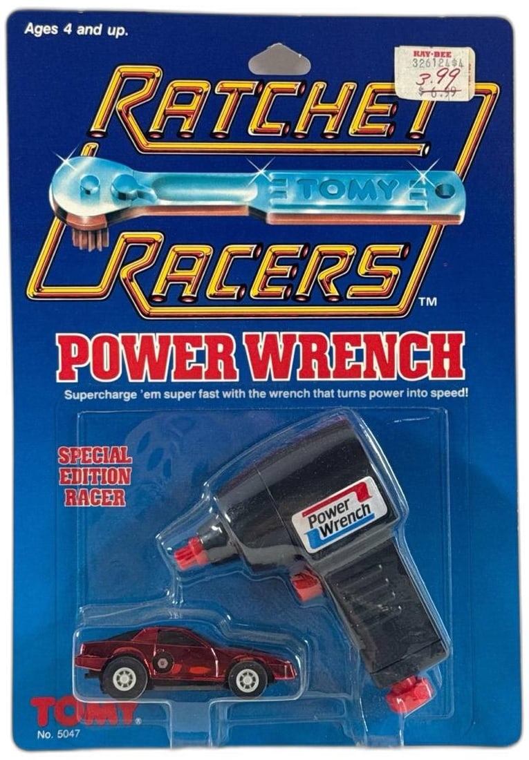 Tomy Ratchet Racers Power Wrench 1984 Unopened Mint Condition (1 of 3)