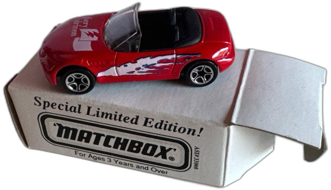Special Limited Edition Matchbox Red Convertible Fiery Driven Toy Car: Special Limited Edition Matchbox Red Convertible Fiery Driven Toy Car is an iconic collectible that captures the essence of miniature automotive craftsmanship. This vibrant red convertible features ey