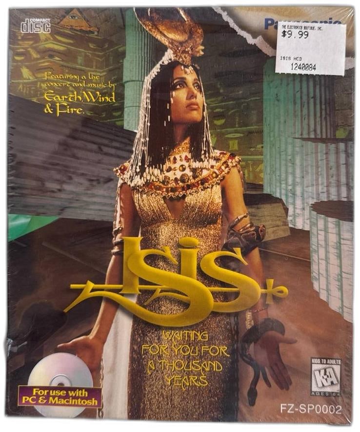 Isis Pc Mac Earth Wind Fire Featuring Live Concert Music Sealed (1 of 6)