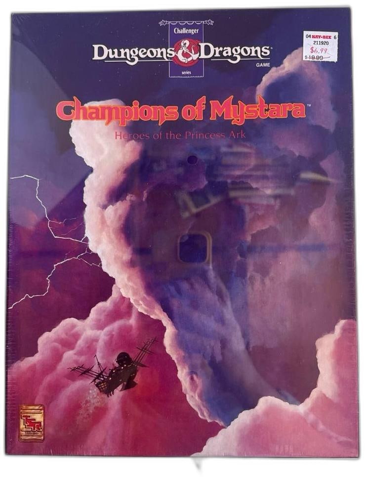 Sealed TSR Dungeons And Dragons Champions Of Mystara Heroes Of The Princess Ark (1 of 7)