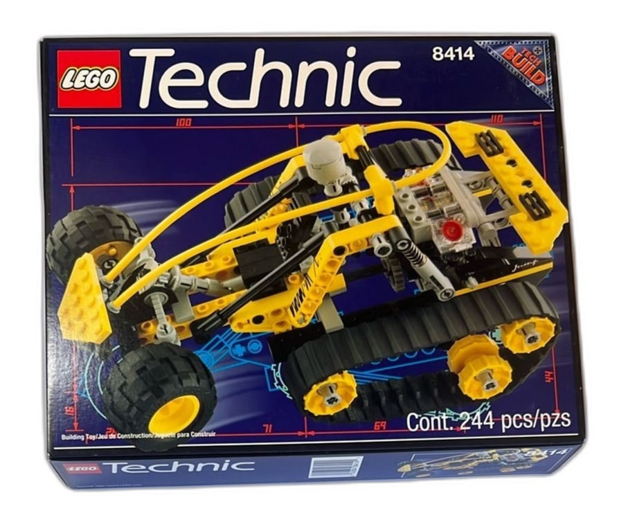 LEGO Technic 8414 Technic Set 244 Pieces Vintage Complete Boxed (1 of 6)