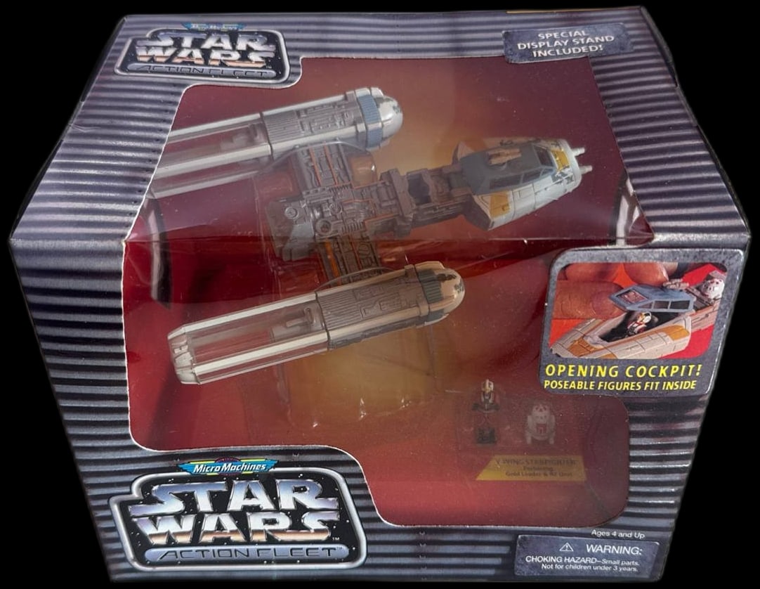 Star Wars Micro Machines Action Fleet Y Wing Starfighter Unopened 1996 (1 of 4)