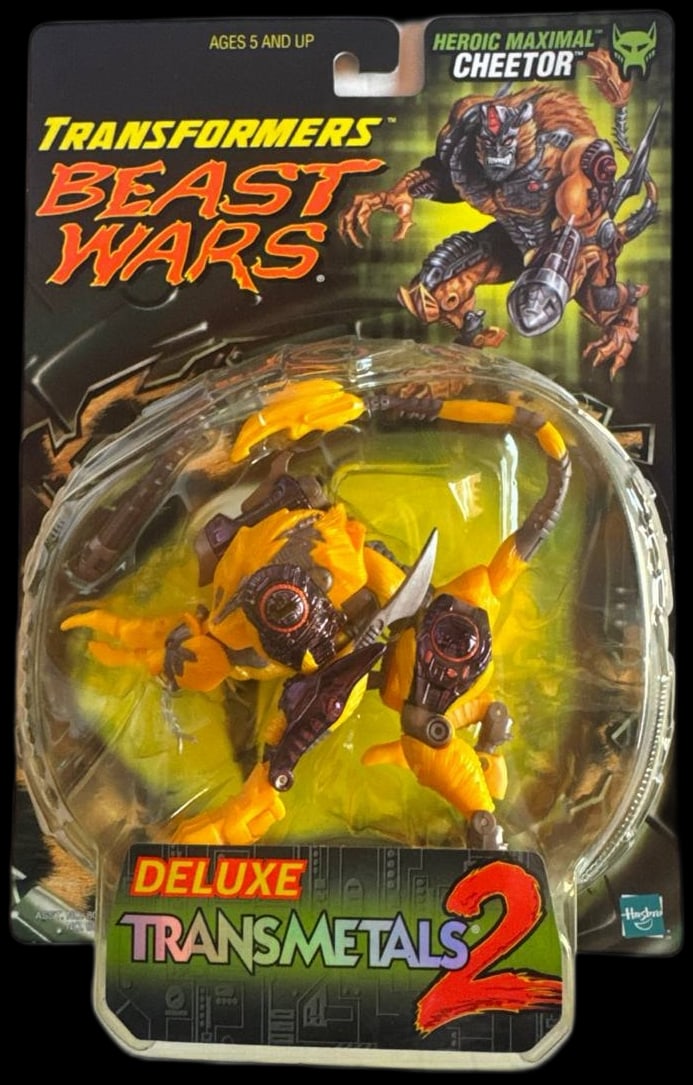 Transformers Beast Wars Transmetals 2 Heroic Maximal Cheetor Figure Unopened 1998 Hasbro (1 of 5)