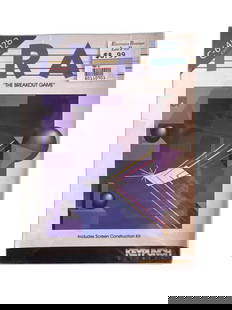 Traz Commodore C64 128 Sealed Breakout Arcade Game 1989 Keypunch: This rare sealed 1989 release of TRAZ The Breakout Game by Keypunch Software is designed for the Commodore 64 and 128, delivering a fastpaced arcade challenge with over sixty levels of intense brickbr