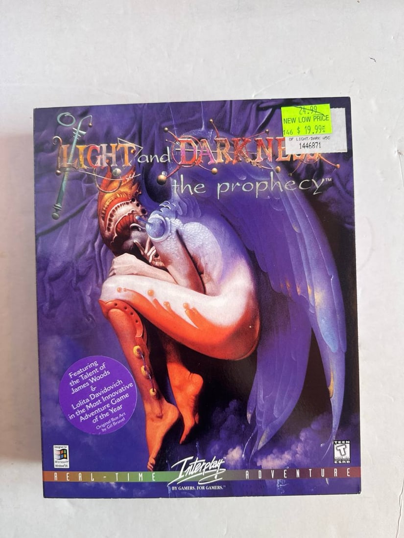Of Light And Darkness The Prophecy Big Box PC Game Unopened 1998 Year (1 of 6)