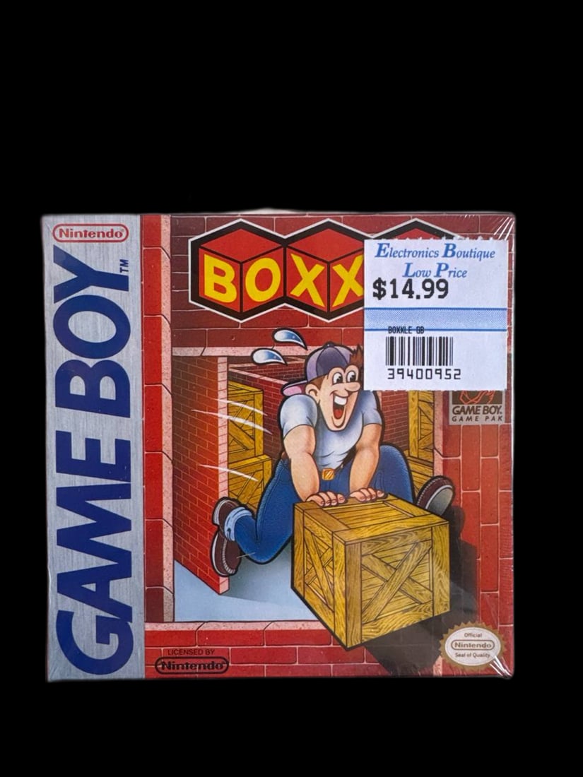 Vintage Boxxle Game Boy Collectible Mint Sealed 1989 Made In Japan Edition (1 of 5)