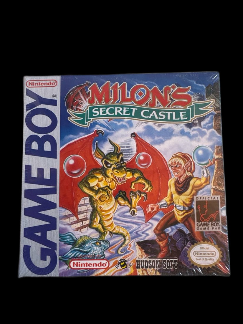 Mint Sealed 1993 Made In Japan Hudson Soft Milons Secret Castle Nintendo Game Boy (1 of 5)