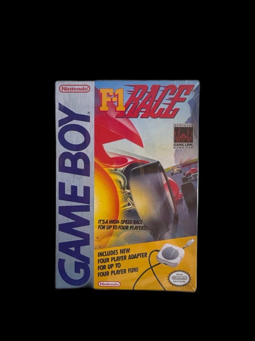 Nintendo Game Boy F1 Race Mint Sealed 1990 Made In Japan Classic Racing Title (1 of 6)