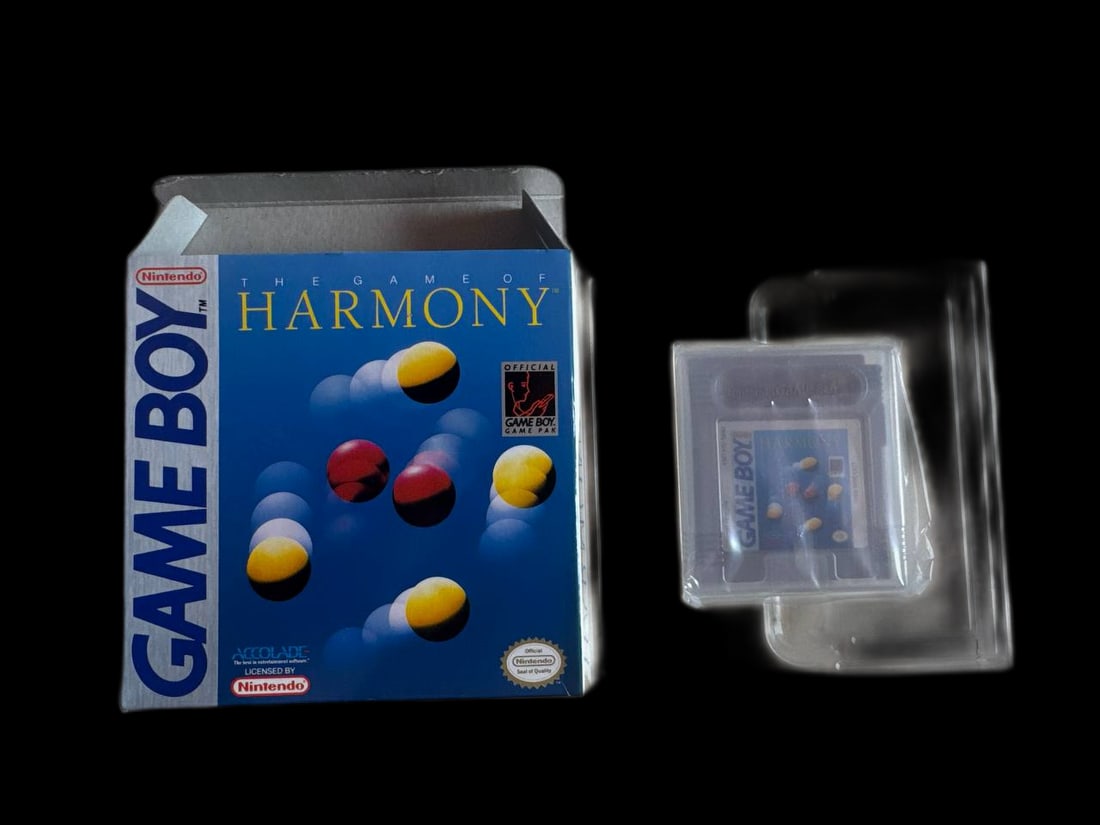 Nintendo Game Boy The Game Of Harmony Vintage Puzzler Rare Collectible (1 of 5)