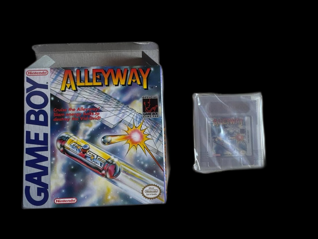 Vintage Nintendo Game Boy Alleyway Open Box 1989 Original Cartridge Made In Japan (1 of 5)