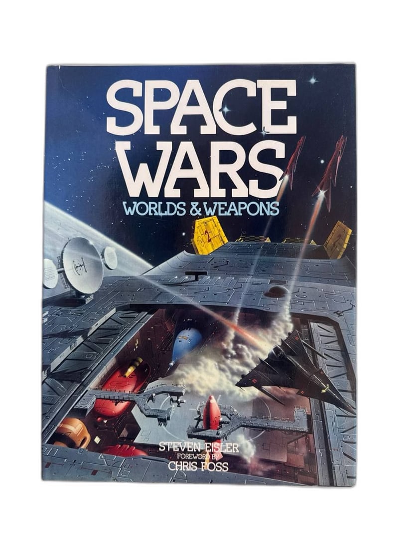 Vintage Sci Fi Space Wars Worlds And Weapons Book By Steven Eisler Classic Artwork (1 of 13)