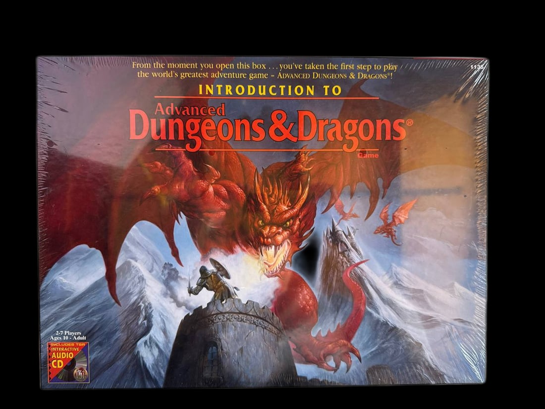 Introduction To Advanced Dungeons And Dragons Interactive Box Set Mint Sealed 1995 (1 of 6)