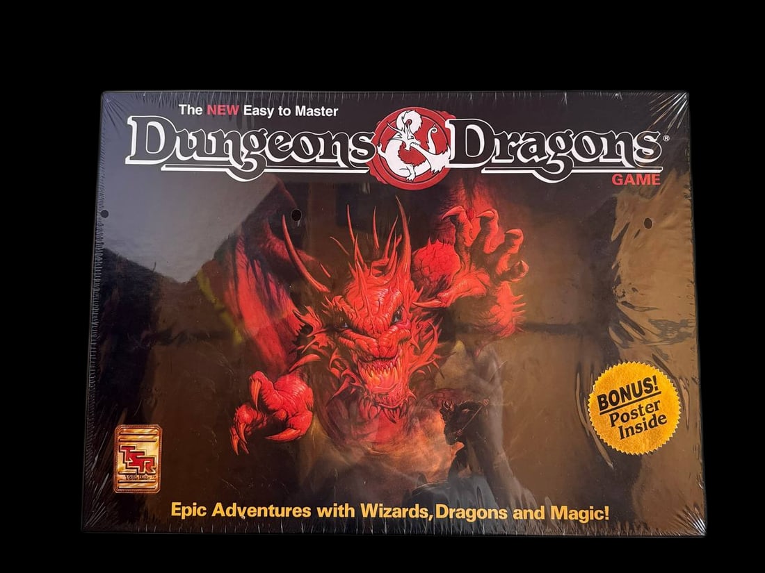 Rare Dungeons And Dragons New Easy To Master Fantasy Adventure Board Game Mint Sealed 1991 (1 of 7)