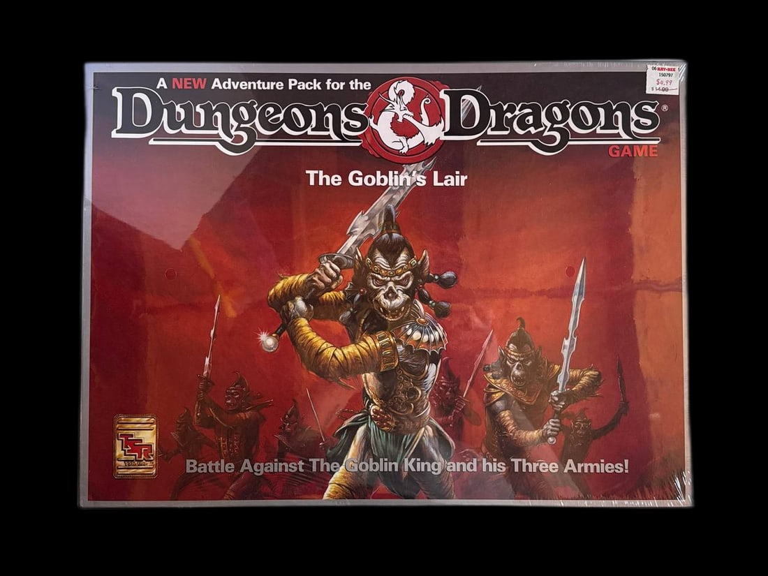 Dungeons And Dragons The Goblins Lair 1992 Mint Sealed TSR Adventure Collectible (1 of 7)