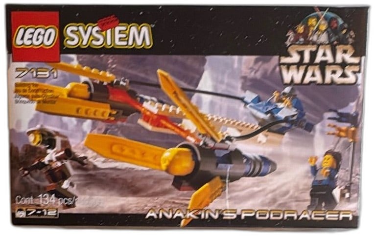 LEGO Star Wars Anakin's Podracer Set 7131 1999 134 Pieces Boxed (1 of 8)