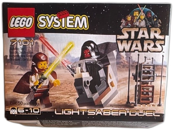 Lego Star Wars 7101 Lightsaber Duel Set New Sealed 1999 (1 of 7)