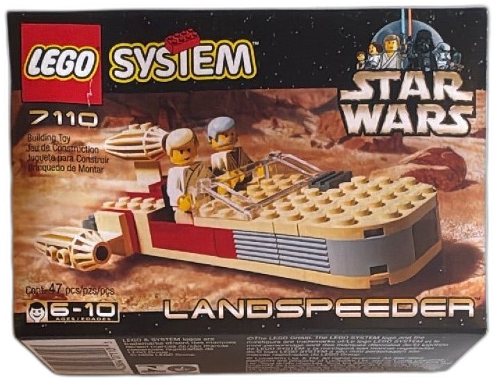 LEGO Star Wars Landspeeder 7110 Set 1999 New in Box Collectible (1 of 7)