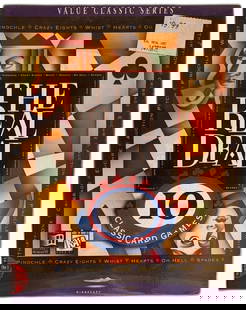 The Real Deal 10 Classic Card Games Mindscape CD-ROM Windows 95 New Sealed 1996: The Real Deal 10 Classic Card Games by Mindscape for Windows 95, released in 1996. Factory sealed in original packaging, part of the Value Classic Series. Features ten digital card games including Whi