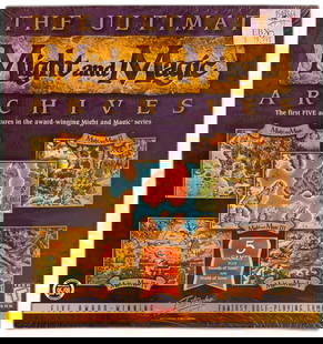Ultimate Might And Magic Archives Big Box PC Windows 95 98 Interplay Sealed: Ultimate Might and Magic Archives big box PC game collection sealed Interplay 1998. Includes first five award-winning Might and Magic titles plus Swords of Xeen and World of Xeen. For Windows 95/98, f