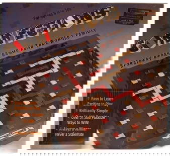 Connections Board Game 1992 Strategy Family Edition By Connections USA Sealed: Connections board game 1992 edition by Connections USA Inc, classic family strategy game. Features a square board with a 60-square grid, red and white tiles, rules, and simple gameplay for ages 6 to 1